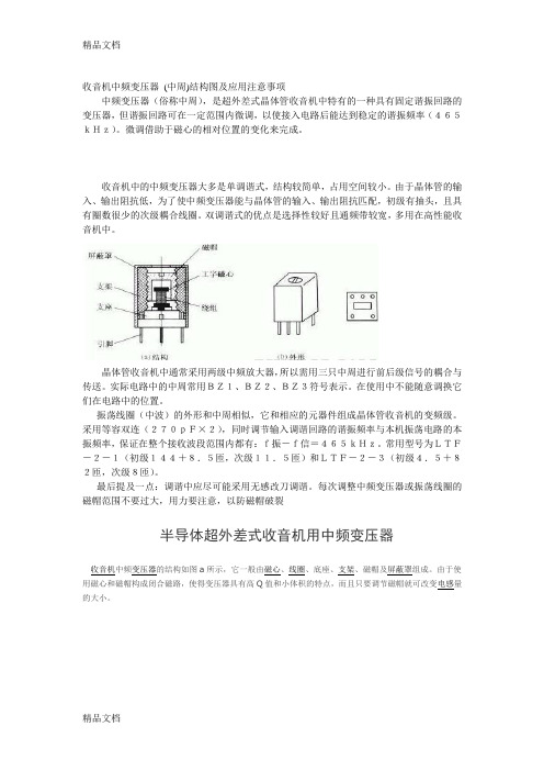 (整理)中频变压器大全.