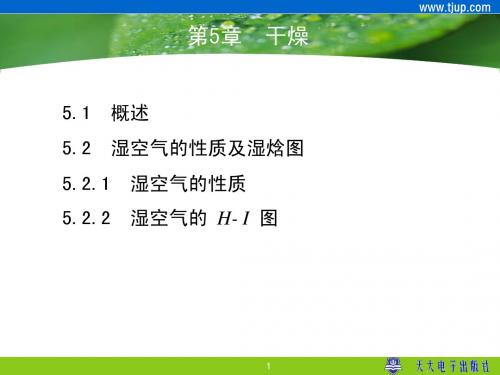 化工原理 夏清版 配套课件(41-42学时)