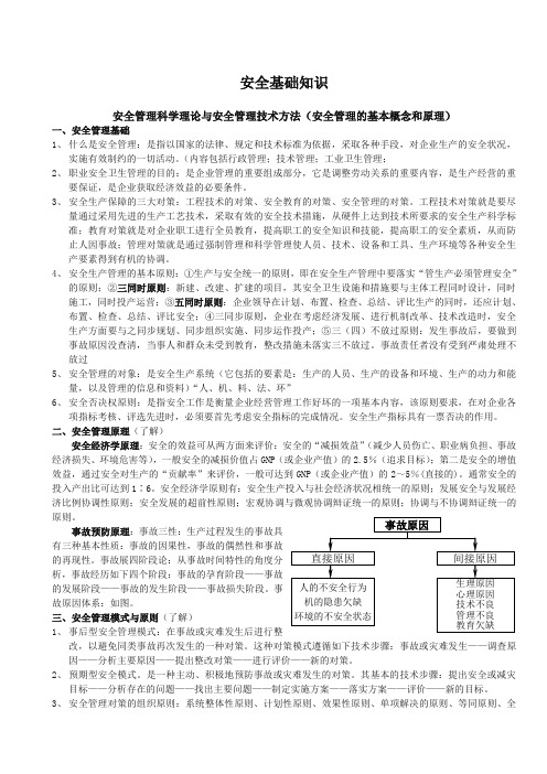 安全基础知识