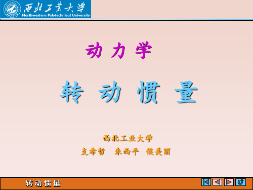 理论力学-转动惯量PPT课件