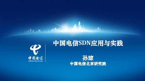 中国电信SDN应用与实践