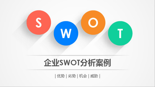 企业SWOT分析案例(ppt共35张)全文