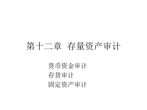 存量资产审计PPT资料52页