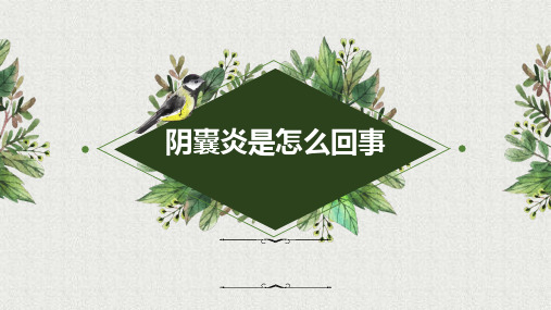 阴囊炎是怎么回事