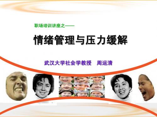 课件 情绪管理与压力缓解