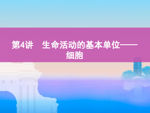 高考生物一轮复习第二单元生命活动的基本单位细胞课件