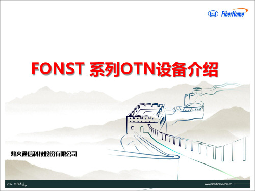 2 OTN系列设备介绍