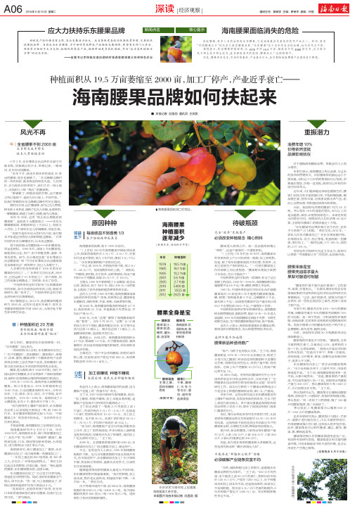 种植面积从 195 2000 海南腰果品牌如何扶起来