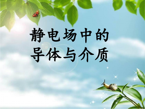同济大学大学物理B上第6章静电场中的导体和电介质答案