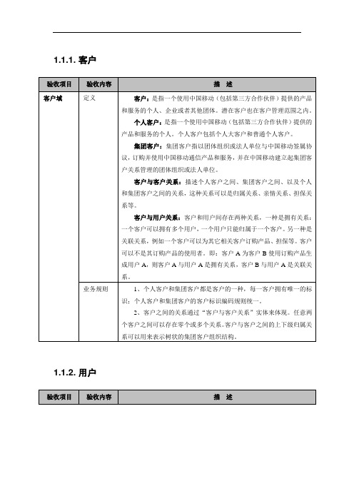 移动三户模型的关系资料