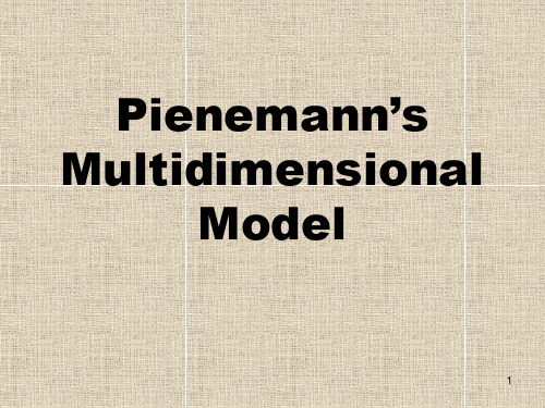 经典：二语习得Pienemann’s-Multidimensional-Model