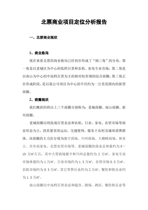 北票商业项目定位报告 (最终版)
