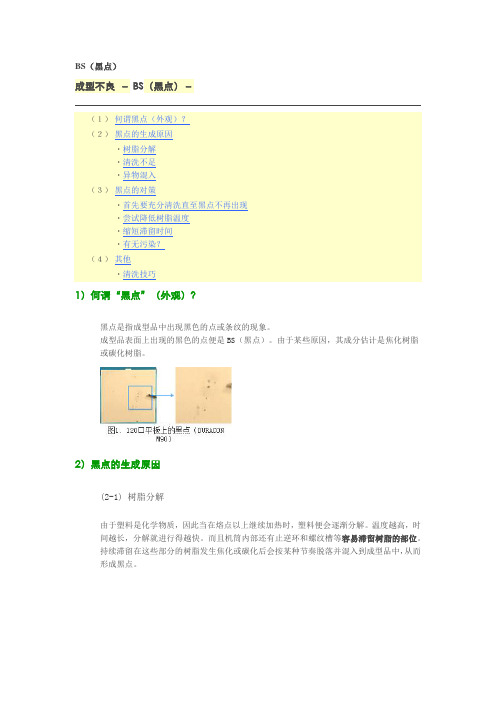 注射成形故障检修-1BS(黑点)
