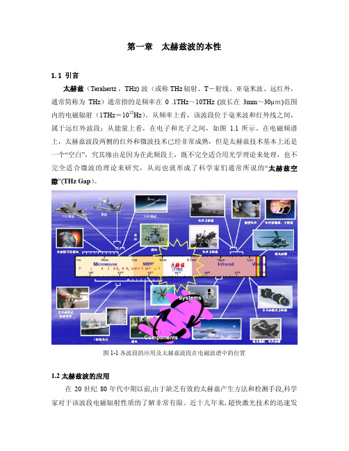 第一章  太赫兹波的本性