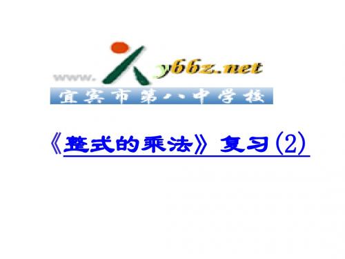 整式复习课(2)