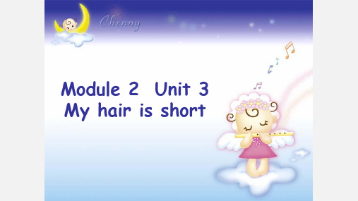 牛津上海版(深圳用)二年级英语上册Unit6、My,hair,is,short课件1