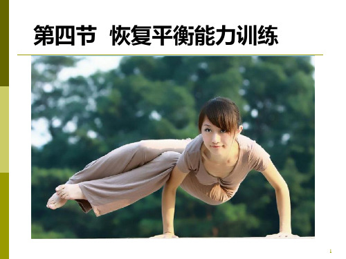 平衡训练