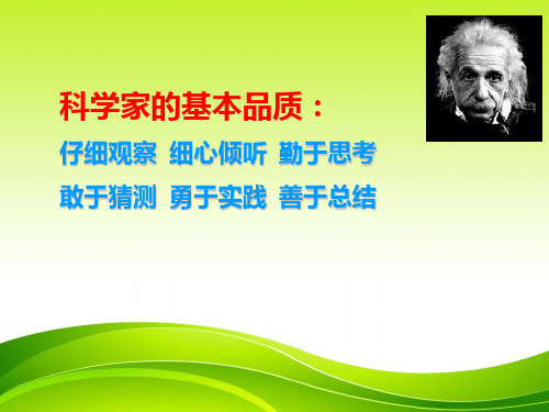 四年级科学上册3.1听听声音PPT课件