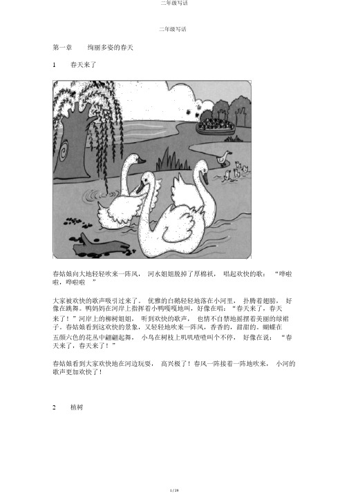 二年级写话