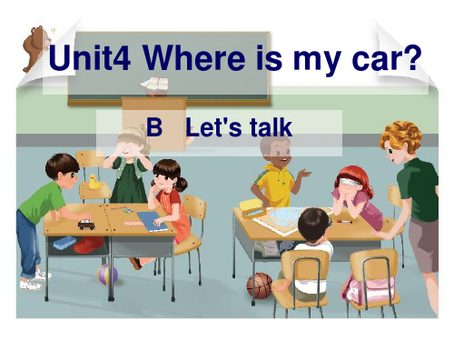 新版pep小学英语三年级下册Unit4-B-let's--talk