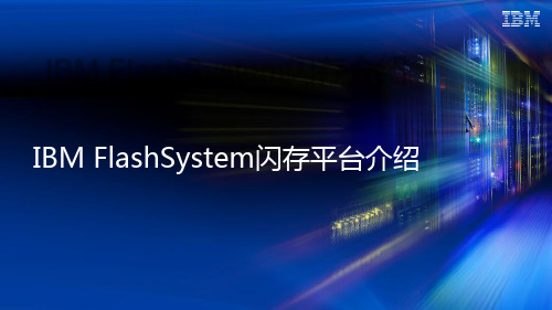 IBM FlashSystem闪存平台介绍