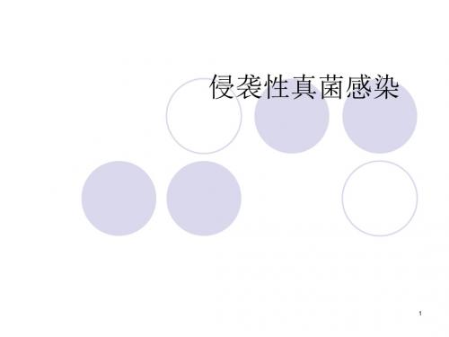 真菌感染PPT精选课件