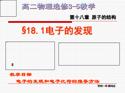 电子的发现上课用