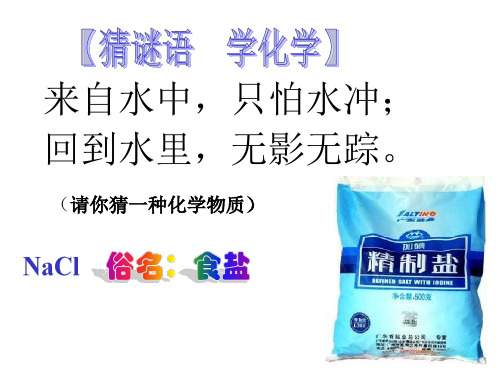 教学课件：实验活动8：粗盐中难溶性杂质的去除(共16张ppt)