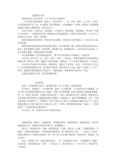 我们的沈家门步行街是一个十分引人注目的地方
