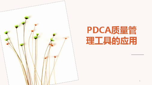 医院PDCA管理工具应用ppt课件