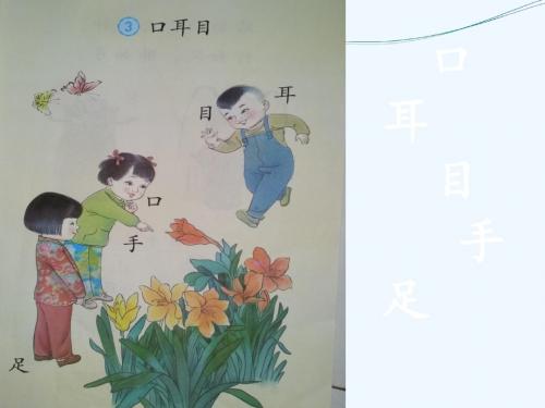 (部编)人教2011课标版一年级上册口耳目.《口耳目》