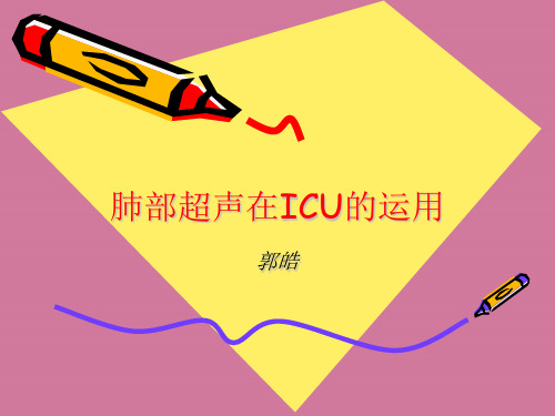 《肺部超声郭皓t》ppt课件