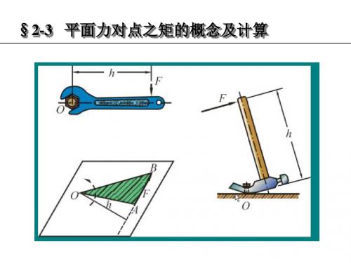 平面汇交力系与平面力偶系(2)a