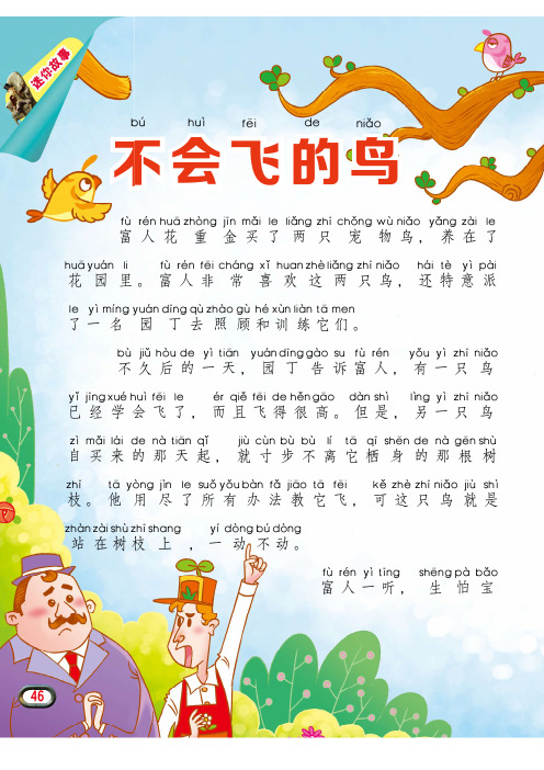 不会飞的鸟