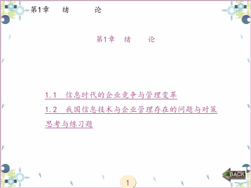 信息系统分析与设计(杨君岐)章 (1)