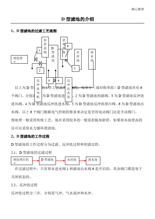 D型滤池的介绍[1]