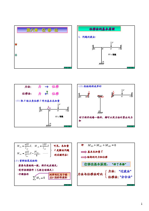 等截面直杆的转角位移方程