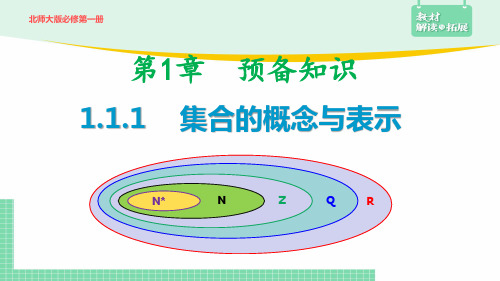 高中数学第一章集合的概念与表示PPT课件