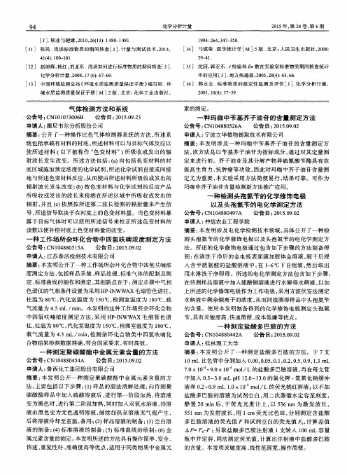 一种工作场所杂环化合物中四氢呋喃浓度测定方法