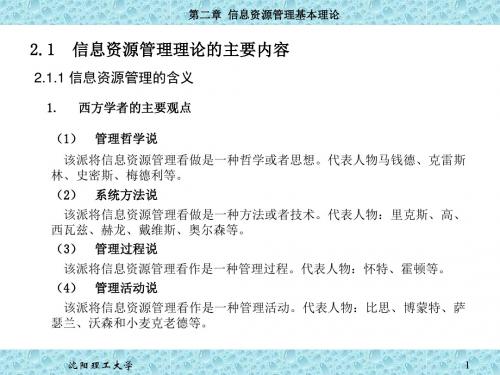 第二章 IRM基础
