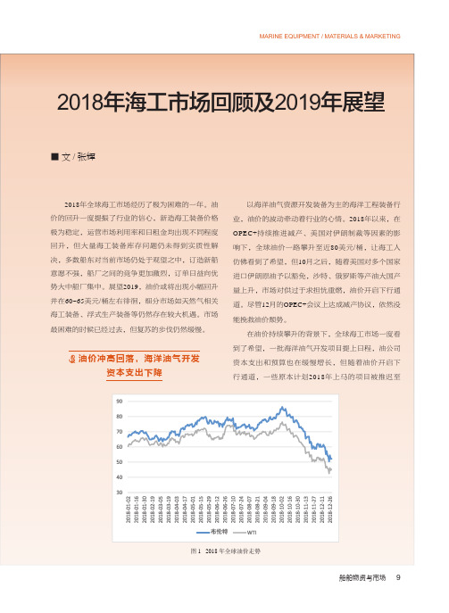 2018年海工市场回顾及2019年展望