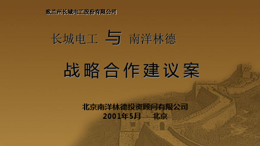 项目建议书(ppt 23页)