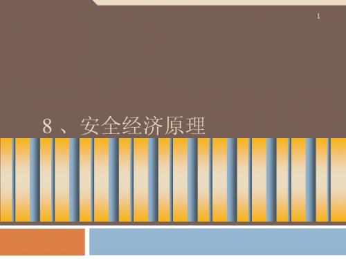 7、安全经济原理简介