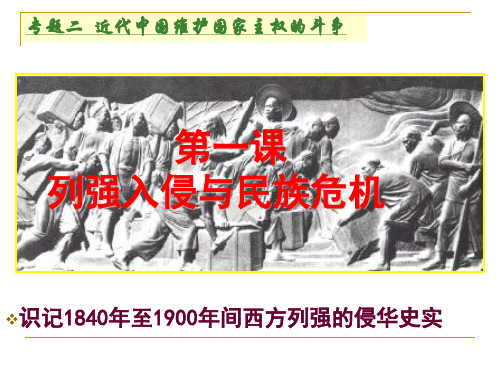 列强入侵与民族危机PPT课件46 人民版