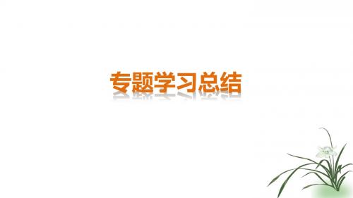 高中历史(人民版必修一)配套课件：专题一 古代中国的政治制度  专题学习总结