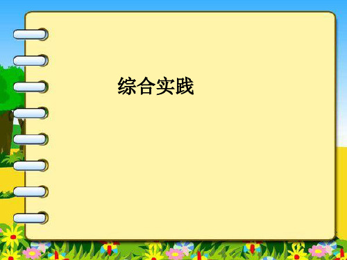 小学数学《综合实践》ppt