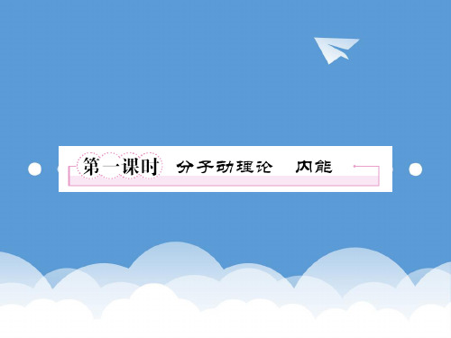 2020年高考物理 分子动理论-内能总复习课件 新人教版 