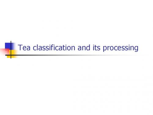 tea classification