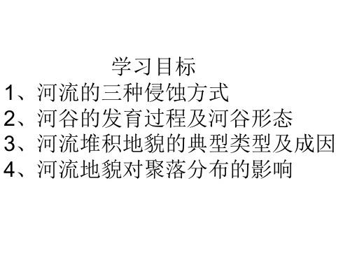 43河流地貌的发育OK