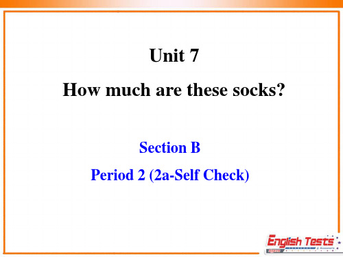 人教版新目标七年级上Unit 7Section B-2